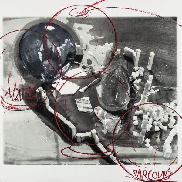 Wolfgang Gäfgen, o.T., Siebdruck s/w, 2001